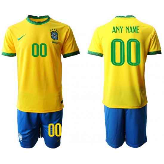Mens Brazil Short Soccer Jerseys 005